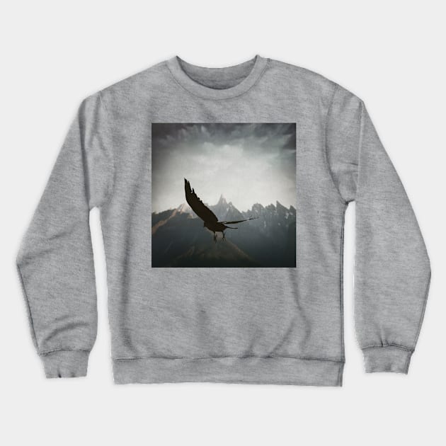 Raven Take Off Option Crewneck Sweatshirt by DyrkWyst